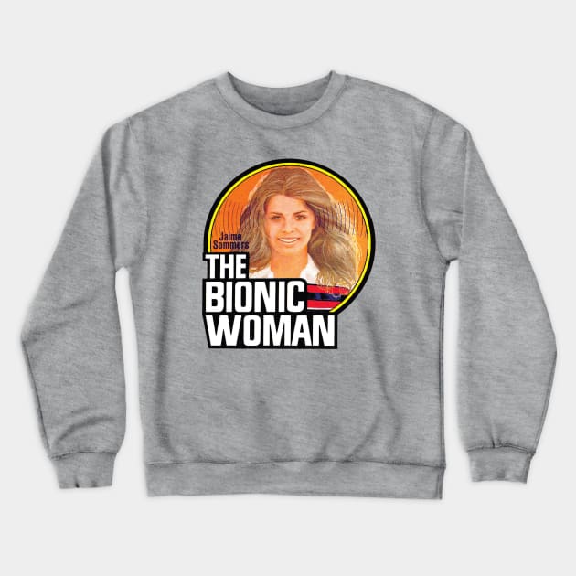 The Bionic Woman Crewneck Sweatshirt by Pop Fan Shop